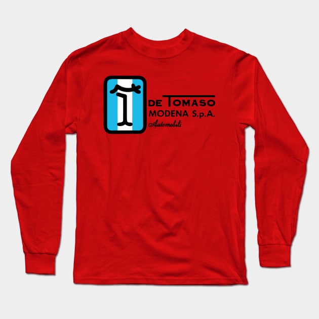 Modena Automobili Long Sleeve T-Shirt by retroracing